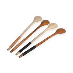 Tie A Long Wooden Spoon For Mixing