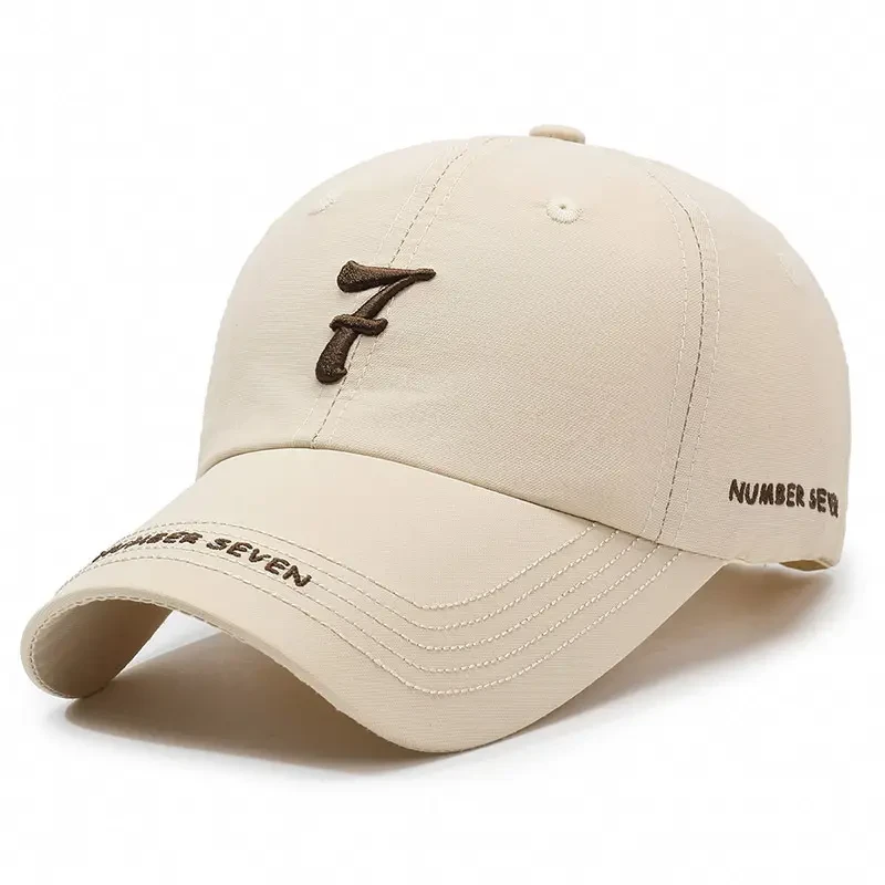 Mens Breathable Baseball Cap  Quick-Dry Sun Hat