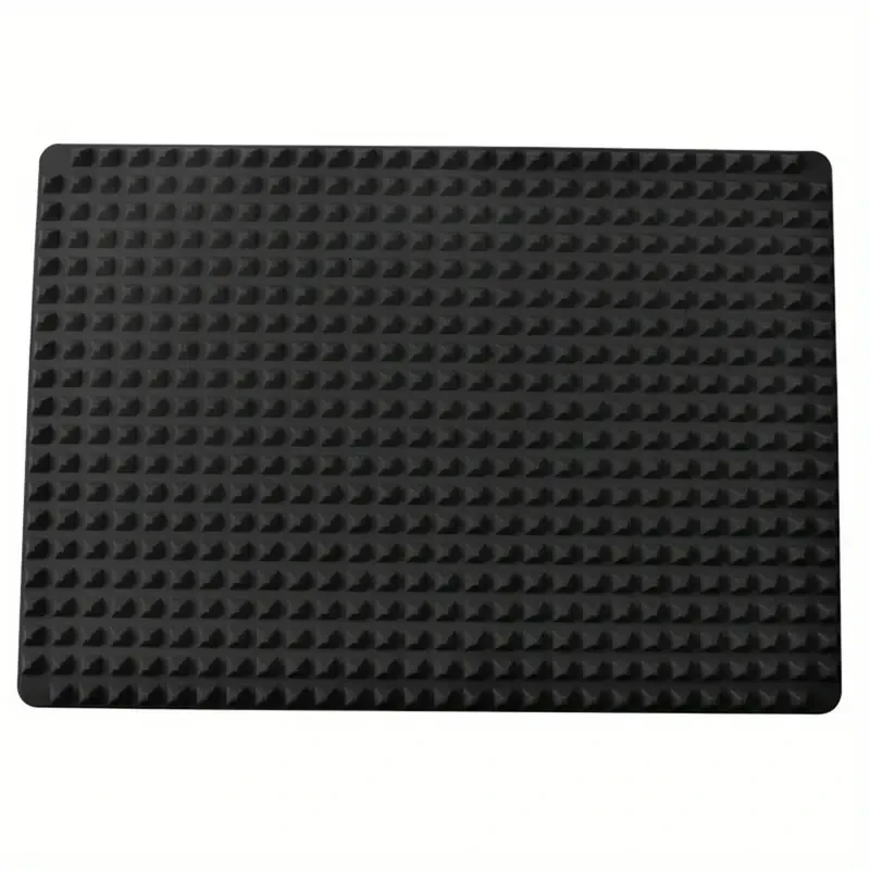 1pc Non-Stick Silicone Pyramid Cooking Mat for Baking