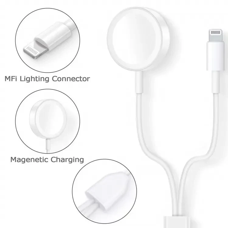 Two-in-one watch wireless charger