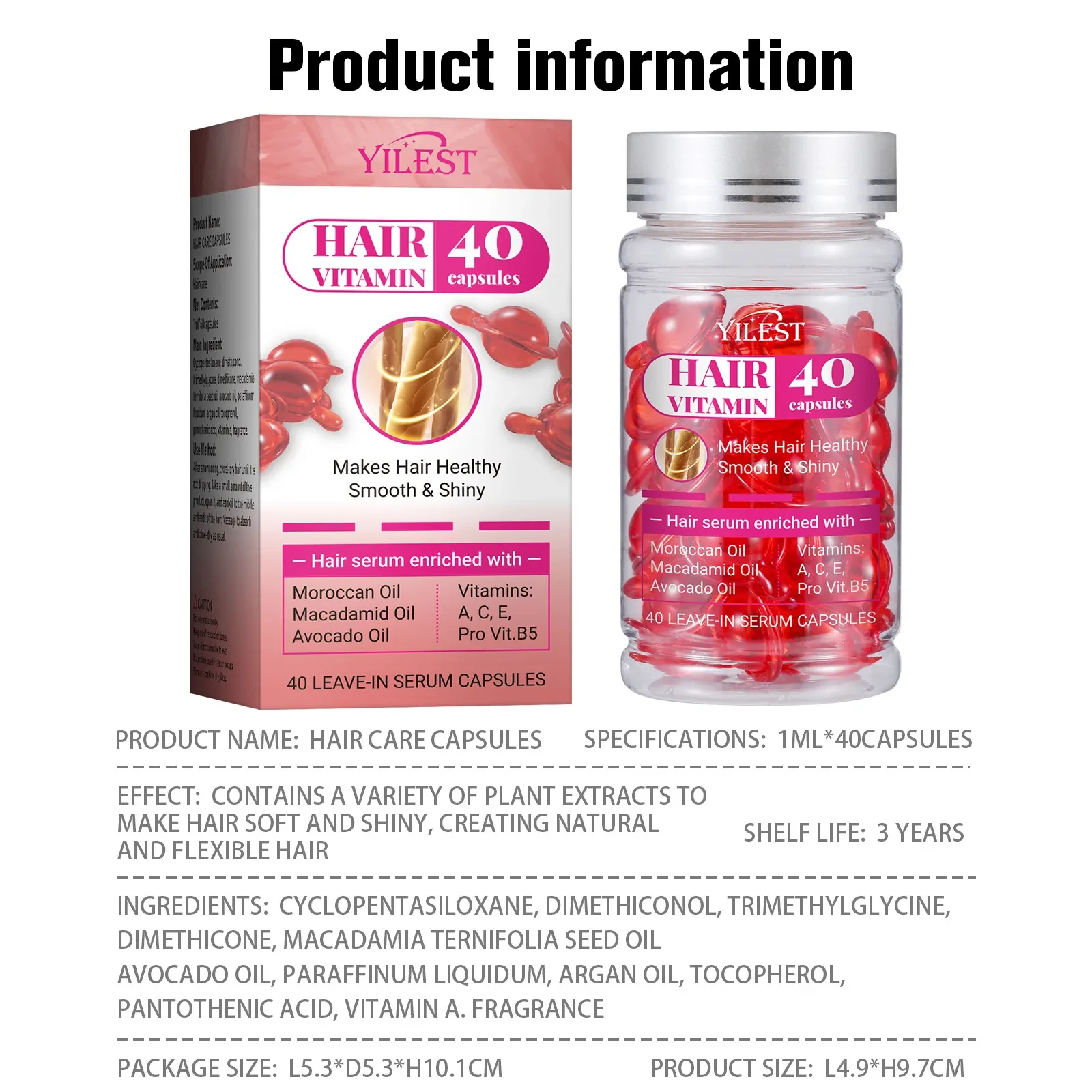 YILEST Hair Vitamin