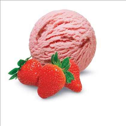 Ice Cream Strawberry Catering Cardboard