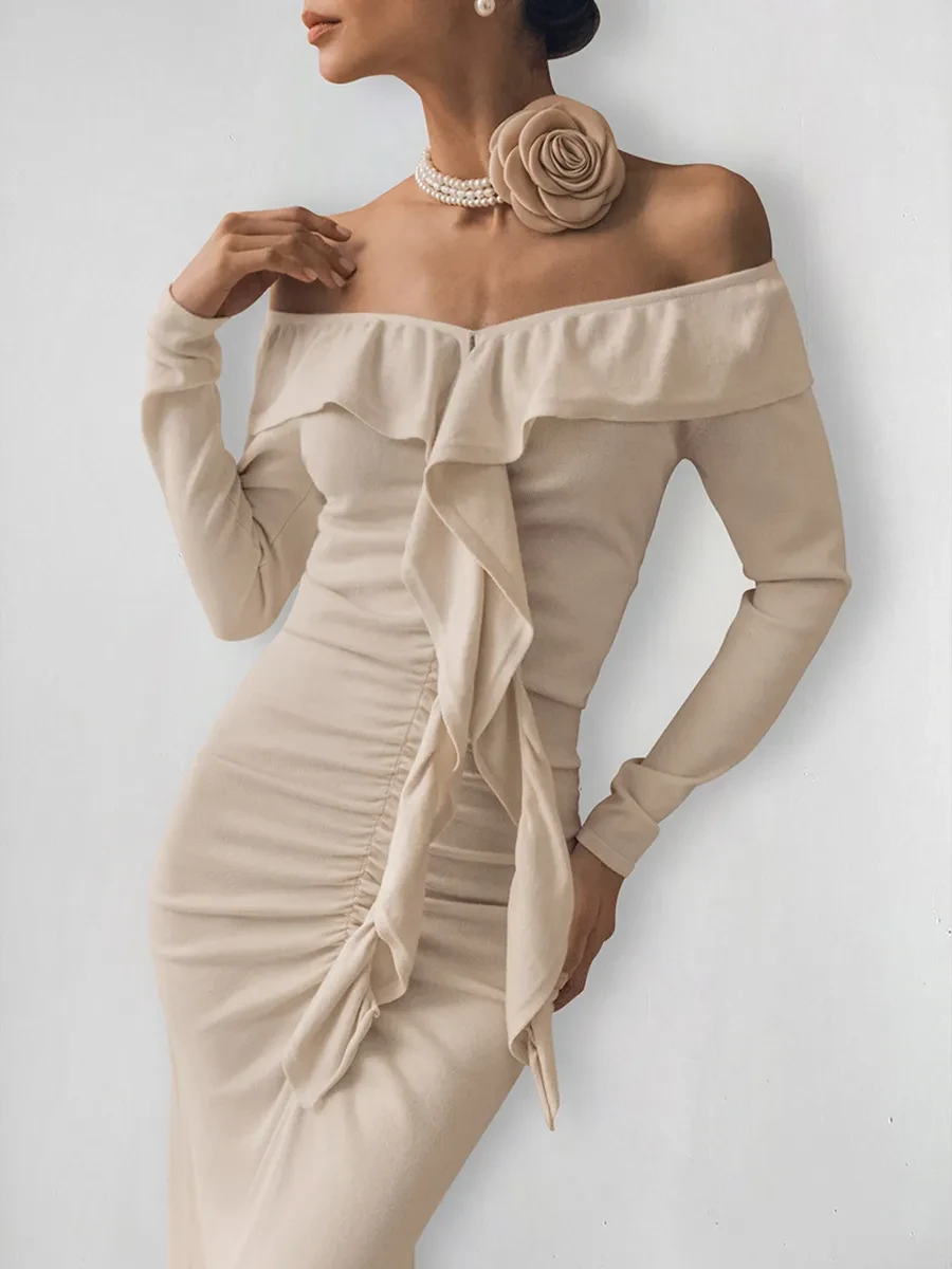 khaki dress