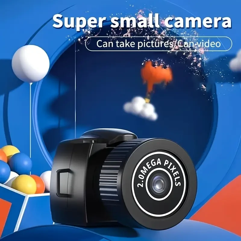 Y2000 Mini Camera  Portable Video & Audio Recorder