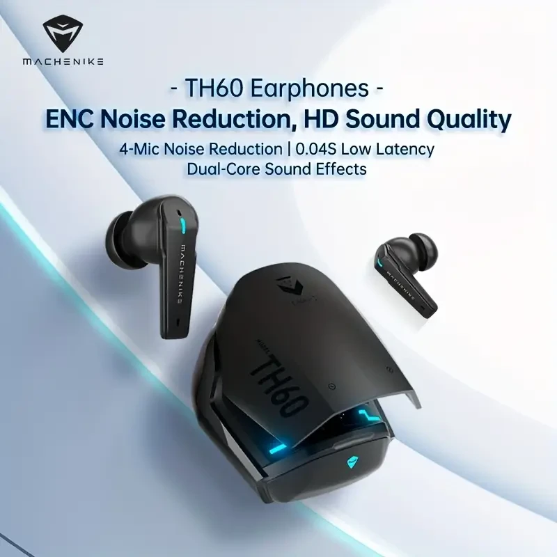 MACHENIKE TH60 Wireless Earphones  Low Latency