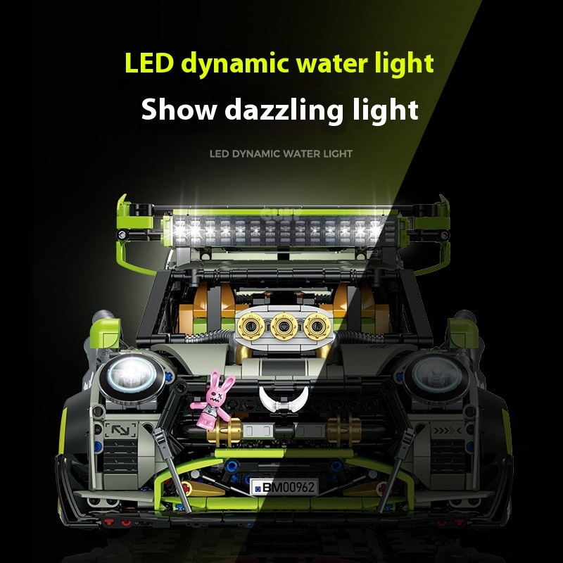 Fashion Car Building Blocks Assembling Educational Toys