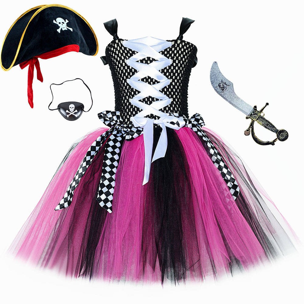 European And American Style Children's Clothing Halloween Skirt Children Role Play