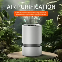 Electrostatic Air Purifier with HEPA Filter