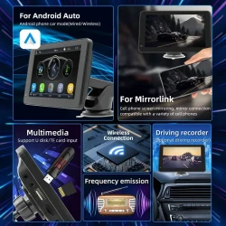 Car Stereo - Portable Wireless 7Touch Screen