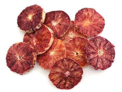 Orange Slices Blood Freeze Dried