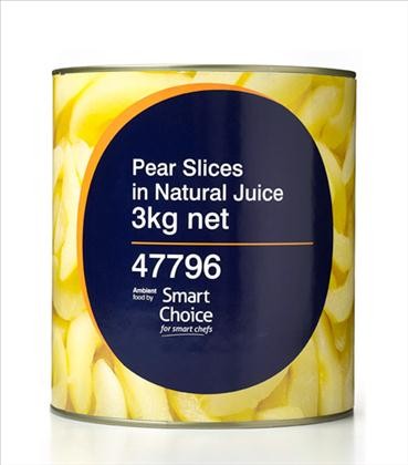 Pear Slices Natural Juice