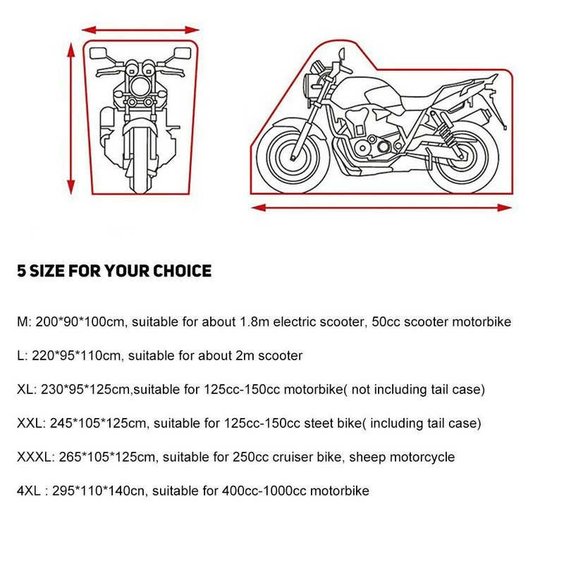 Motorbike Cover Size XL