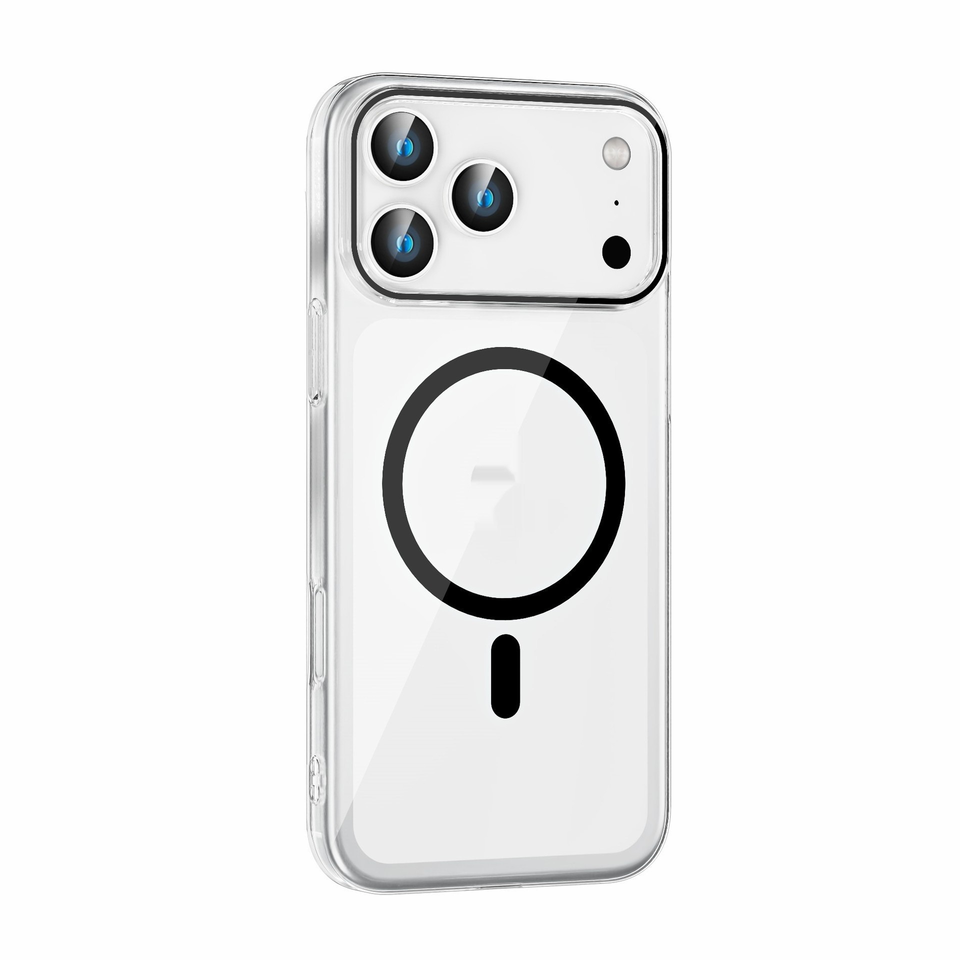 Transparent Magnetic Lens Oil Drop-resistant Protective Cover