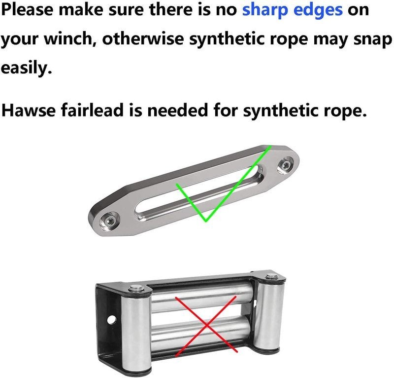 Winch Rope Red 6mm x 15m