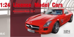 RC Car, License Mercedes-Benz Model Car, Metal Body, Premium Quality
