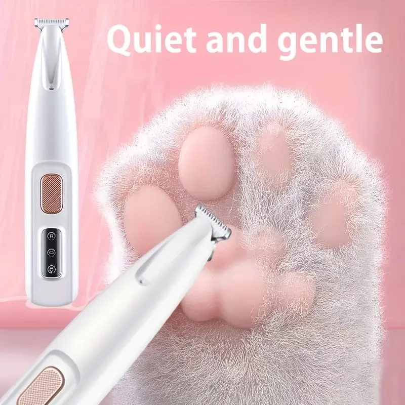 Pet Grooming Clippers | Low Noise LED Light Assisted Electric Trimmer