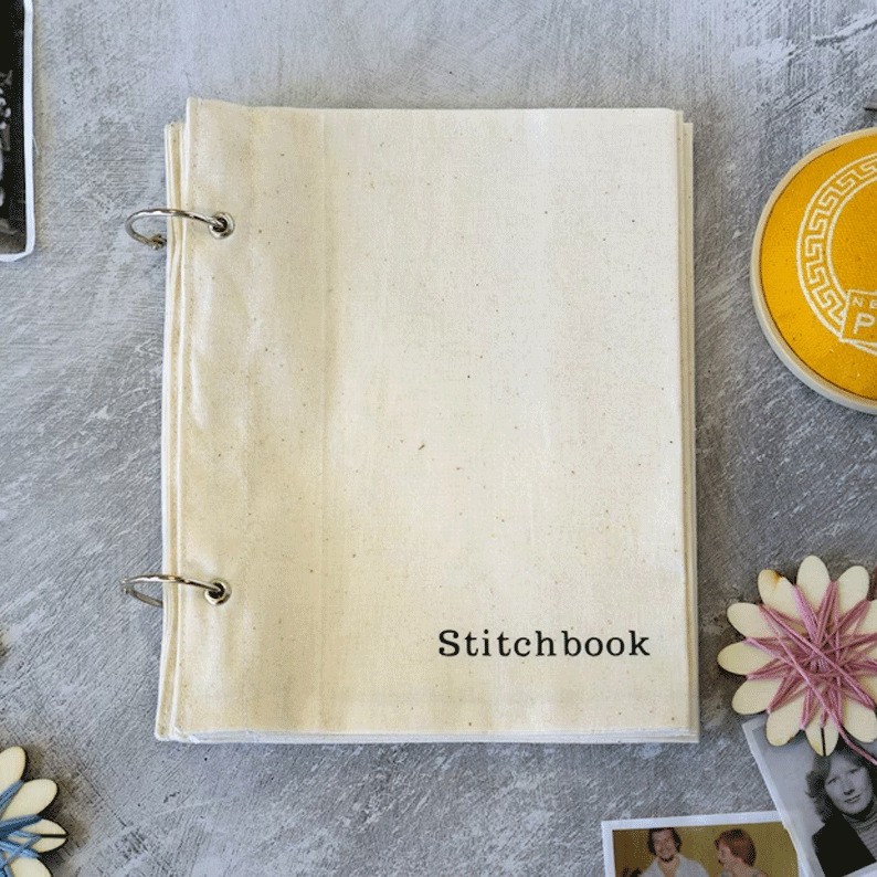 Blank Fabric Painting Sketchbook Props