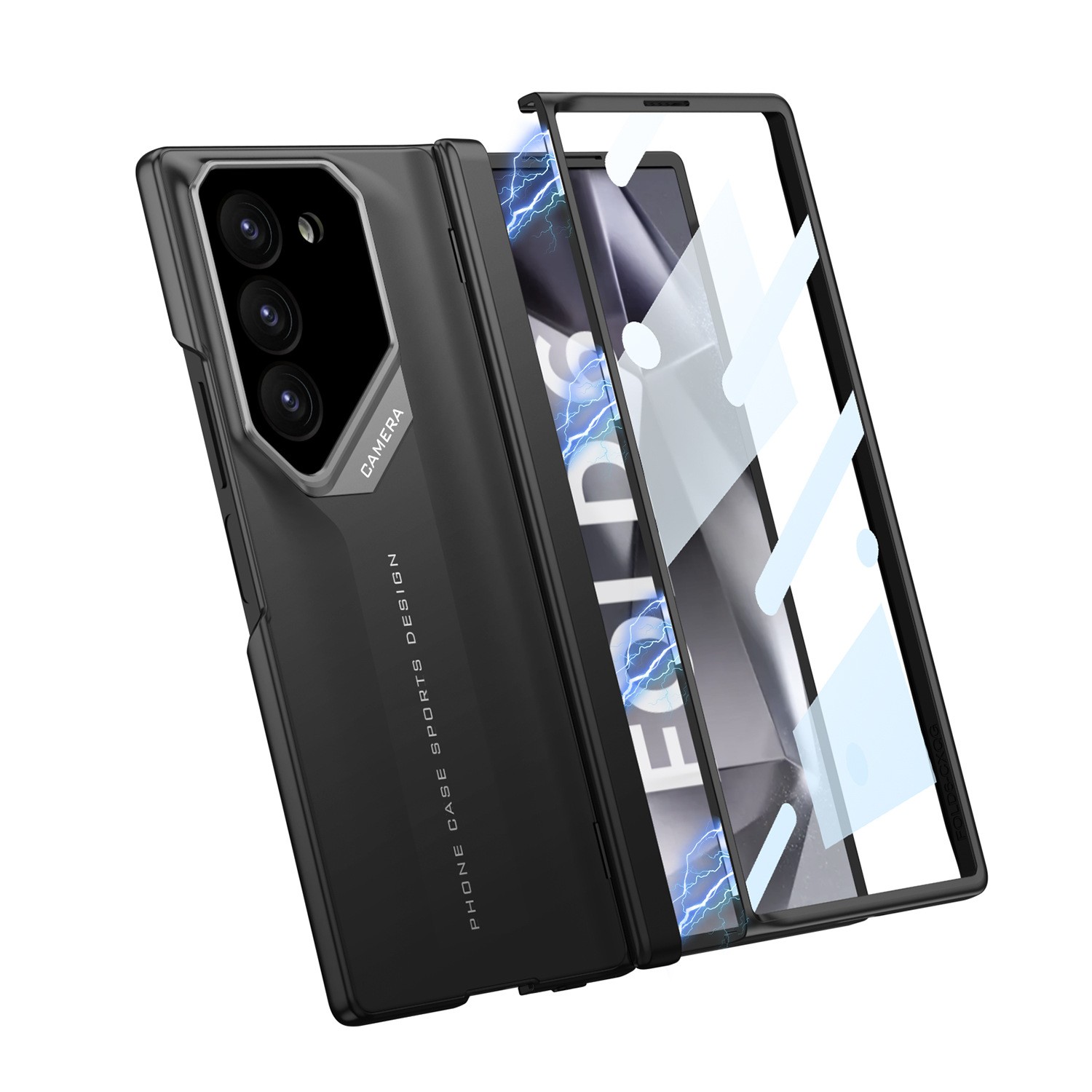 Frosted Hard Shell Ultra-thin Magnetic Super Running Shell Membrane Integrated Protective Case