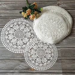 Simple Modern Nordic Style Lace Tableware Mat Coffee Cup Mat