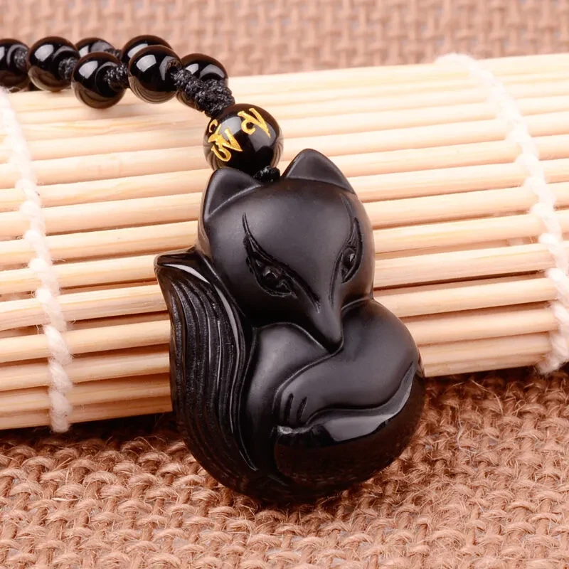 Stone Fox Pendant