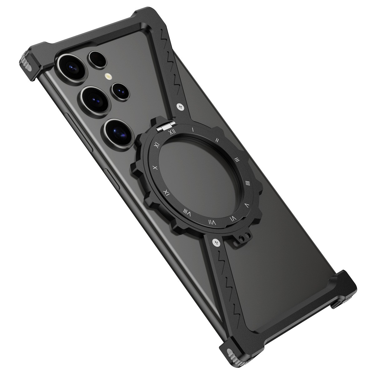 Z-type Heat Dissipation Magnetic Suction S25ULTRA Metal Phone Case