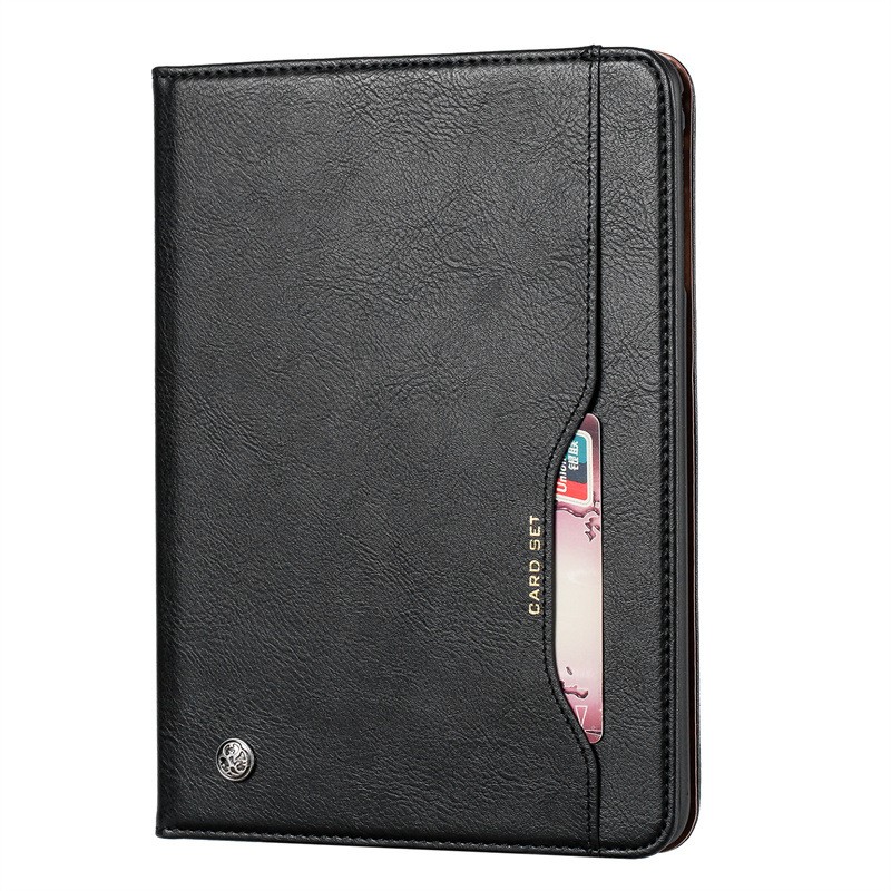 Classic Kneading Leather Business Flip Sleep Protective Cover