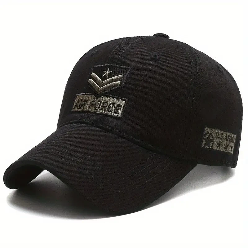 Womens Camouflage Baseball Cap with "AIR FORCE" Embroidery