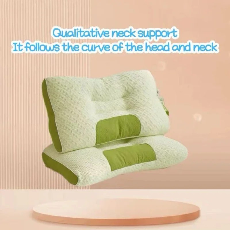Memory Cotton Bamboo Charcoal Pillow Core Sleep Aid for Cervical Spine Protection