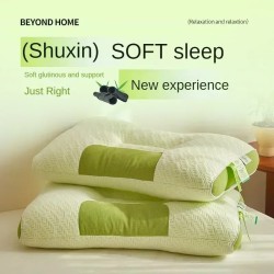 Memory Cotton Bamboo Charcoal Pillow Core  Sleep Aid for Cervical Spine Protection