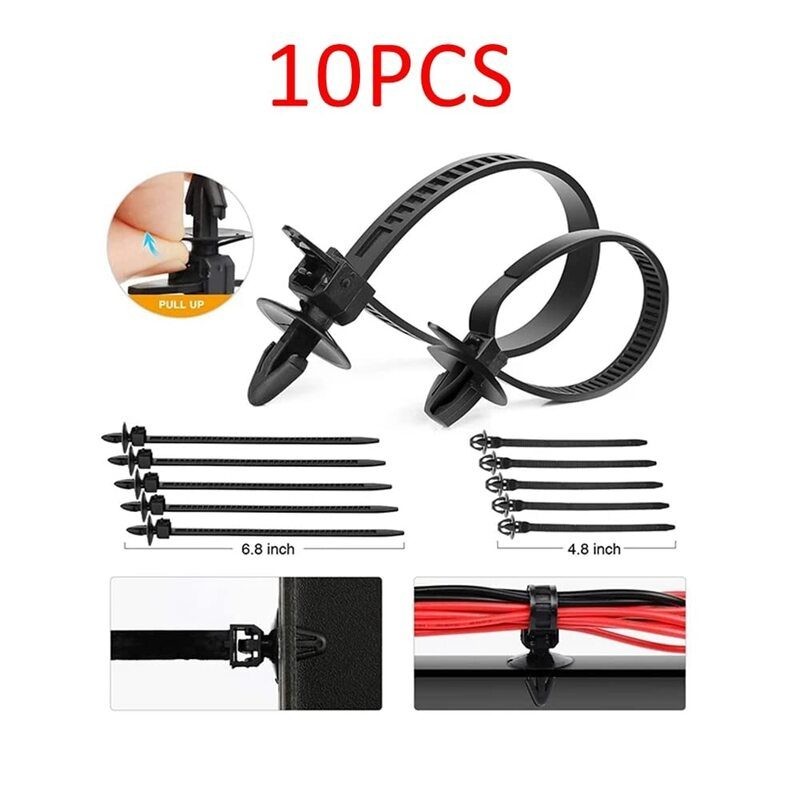 620pcs Car Push Retainer Clips Bumper Rivets Dash Removal Tools Kit