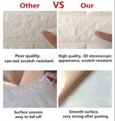 Brick Wallpaper Wall STICKERS 77*70cm 3D 3