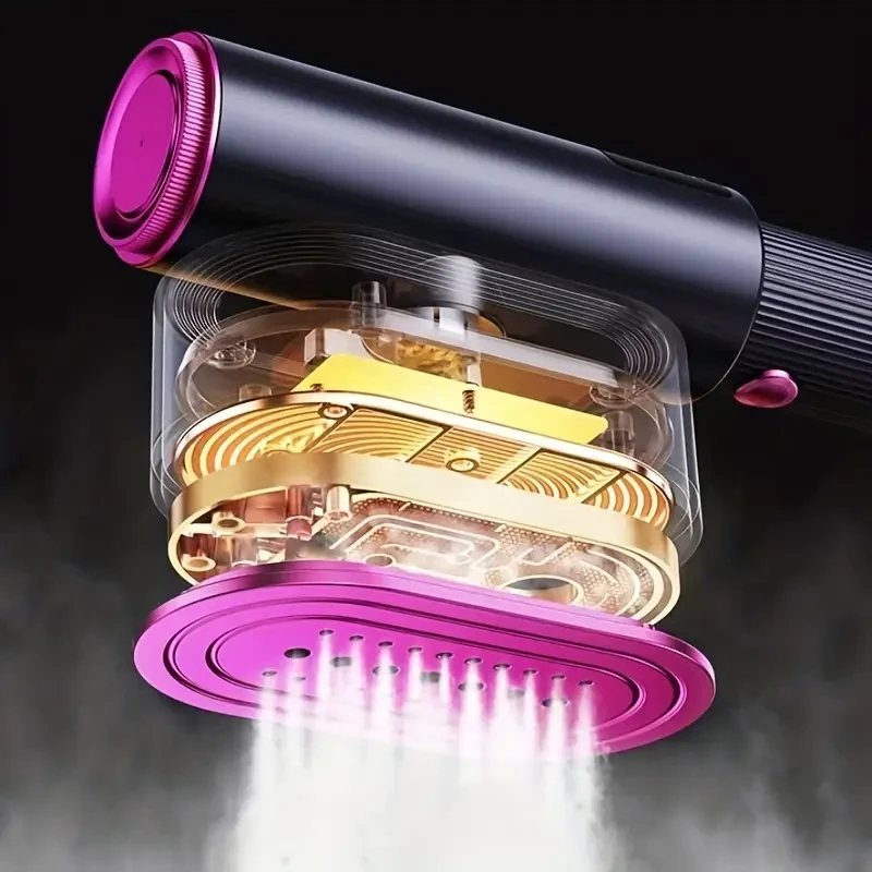 ESUPER 2-in-1 LED Rotating Garment Steamer