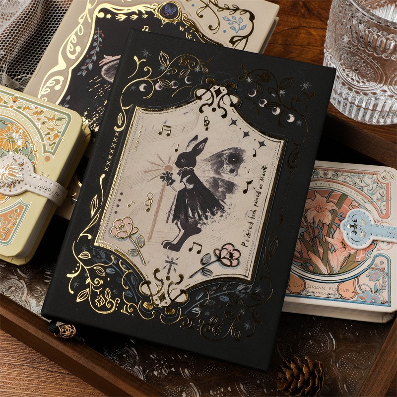 Retro Art THALO Gothic Style Notebook