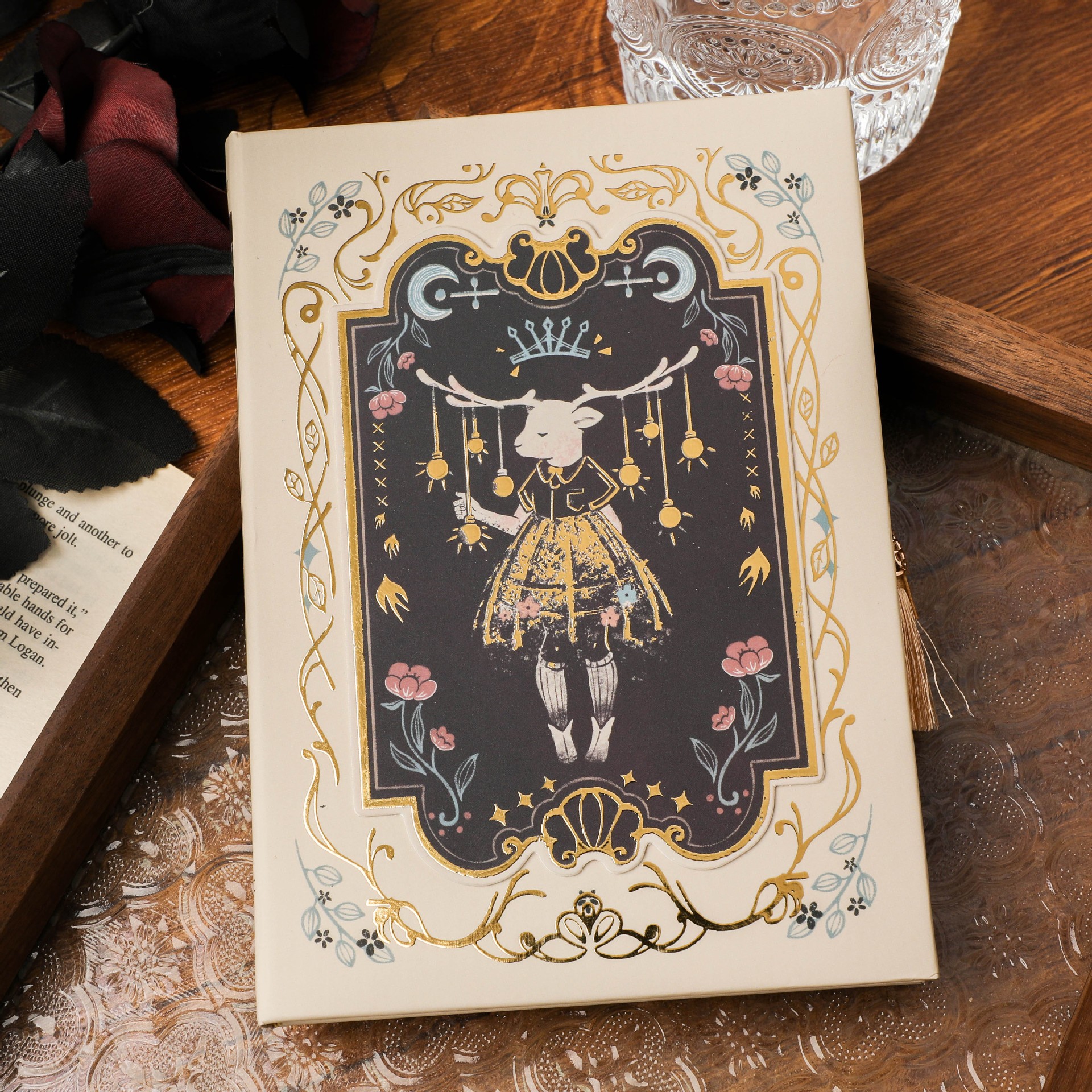 Retro Art THALO Gothic Style Notebook