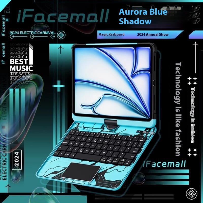 Applicable Tablet Pro13 Miaocontrol Keyboard Protective Case Mute