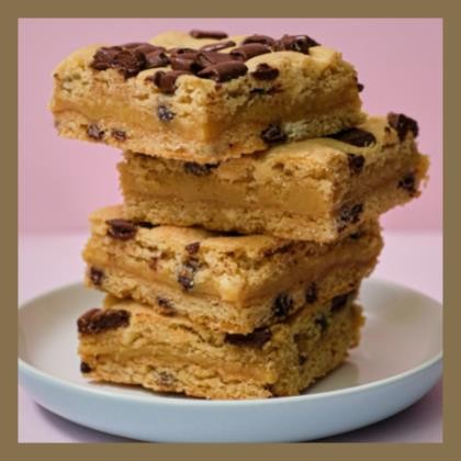 Slice Cookie Caramel Slab