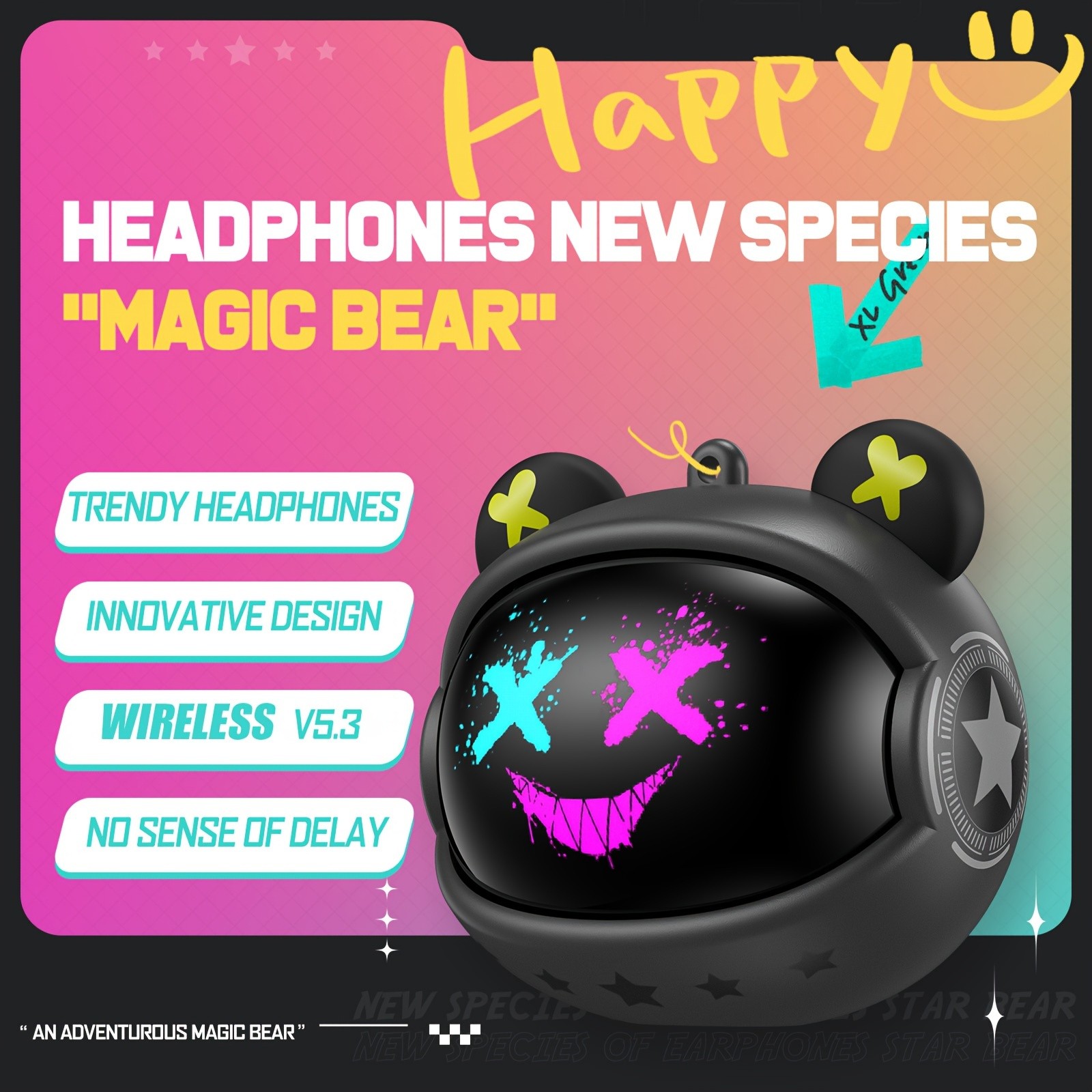 ONIKUMA T20 Wireless Gaming Headset with Rotating Flip-Top Design: Stylish, Immersive, and Convenient