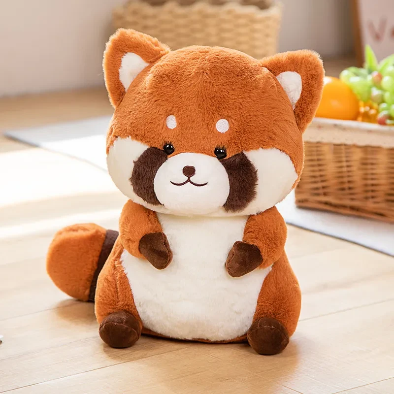 raccoon tail dog toy