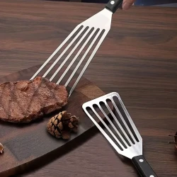 2pcs Stainless Steel Metal Spatula