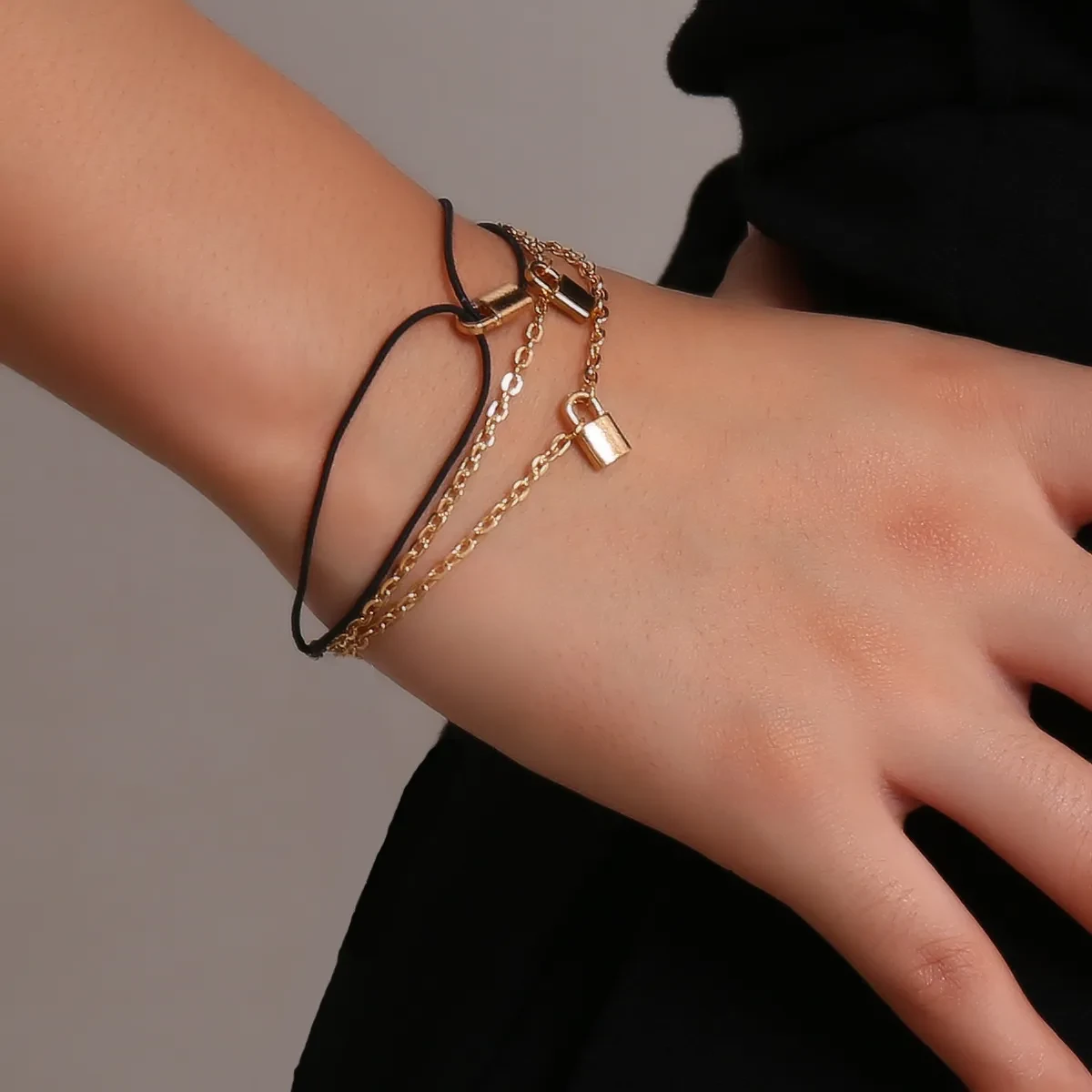 Geometric Simple Pendant Handmade Bracelet