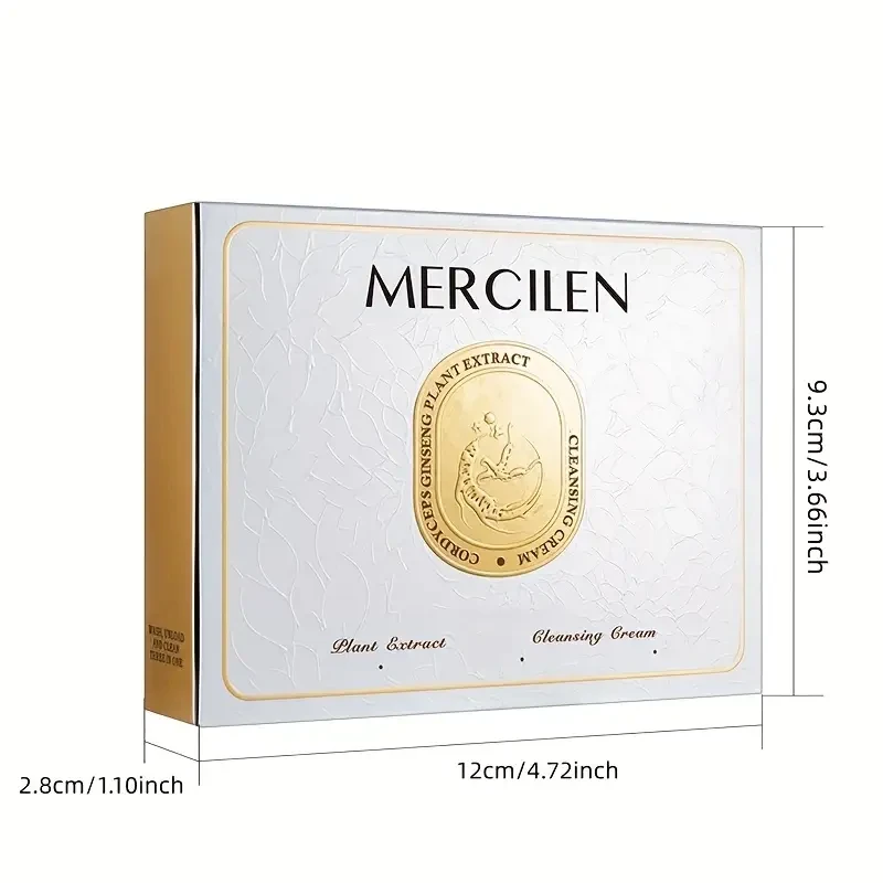 MERCILEN PLANT EXTRACT SOOTHING CLEANSING CREAM with plant squalane