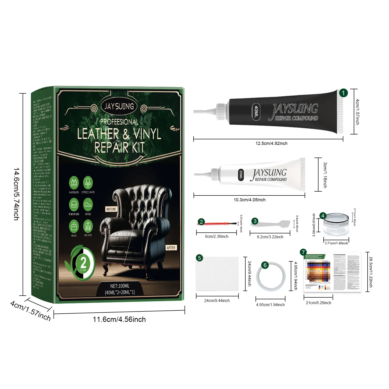 Leather Repair Kit