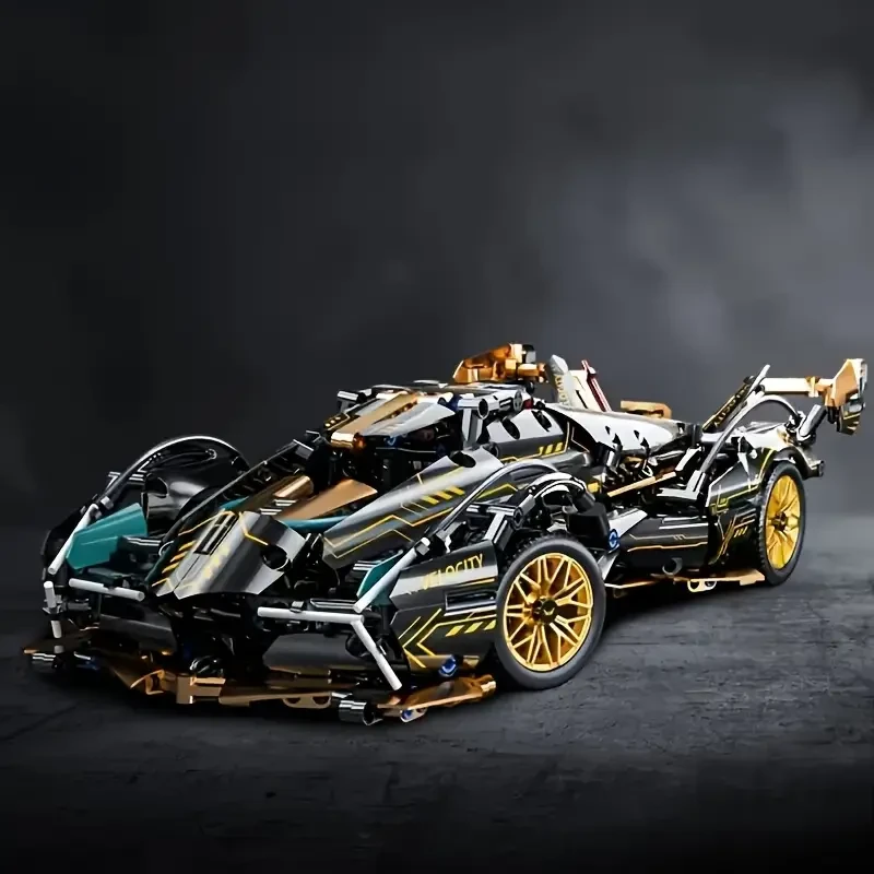 1330pcs Limited Edition Supercar Model Building Blocks Suit