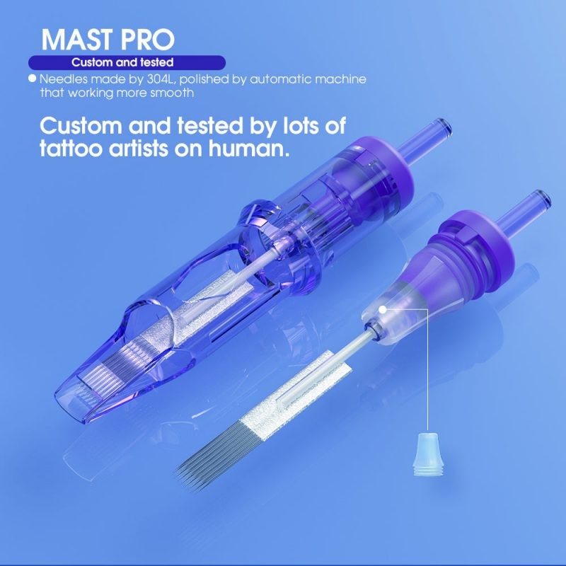 Mast Pro Needle Cartridges Mixed Pack Round Liner 50pc