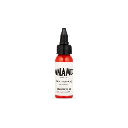 Dynamic Tattoo Ink Chinese Red 1 oz