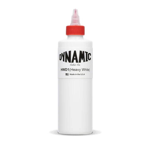 Dynamic Heavy White Tattoo Ink