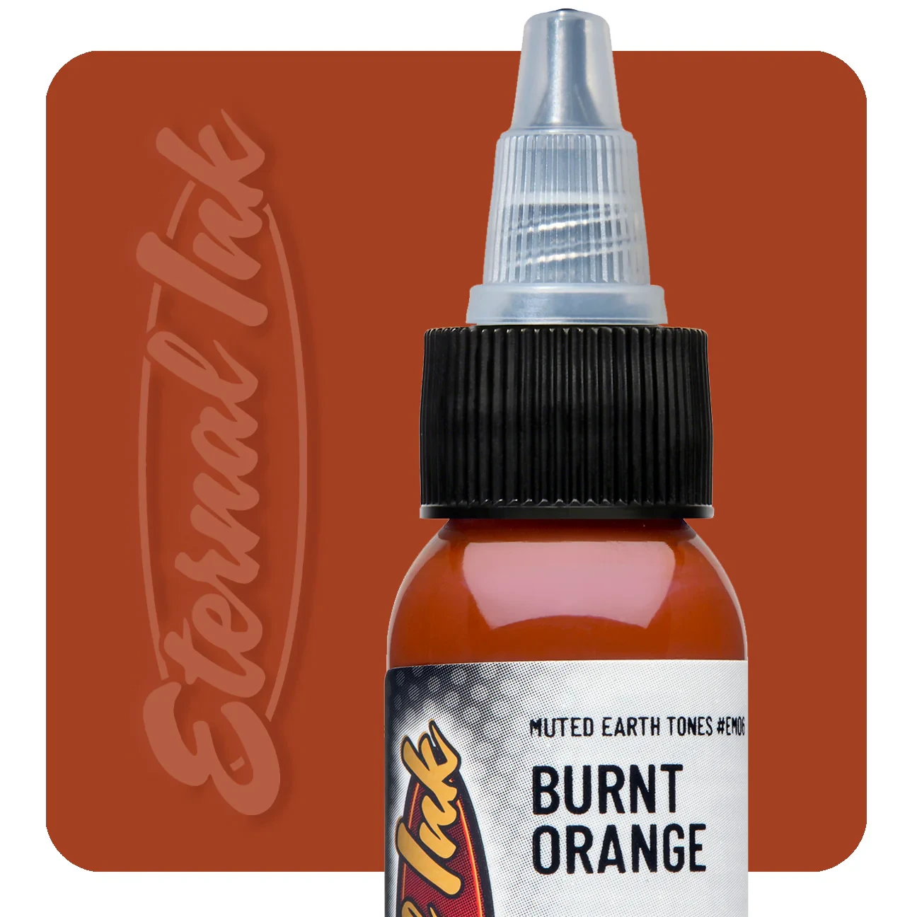 Burnt Orange Eternal Tattoo Ink 1oz