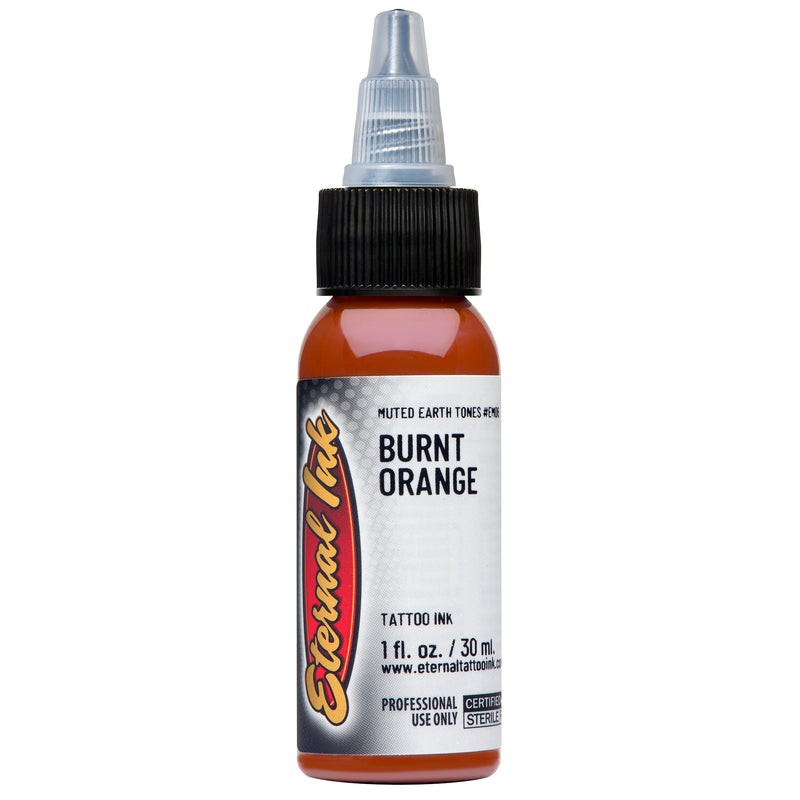 Burnt Orange Eternal Tattoo Ink 1oz