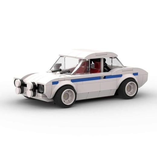 Sports Car Suit Educational Building Blocks Toy