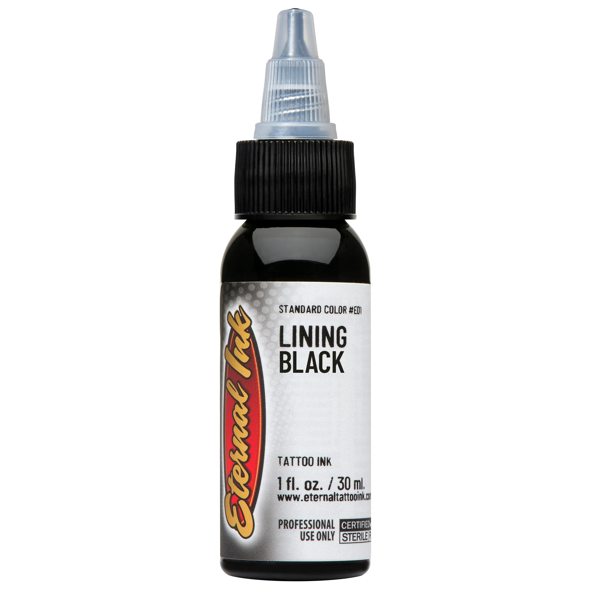 Lining Black Eternal Tattoo Ink